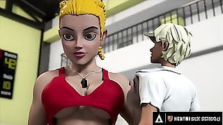 HENTAI SEX UNIVERSITY - Hentai Student Eats Out His Teacher's Perfect Pussy Until She Orgasms&excl;