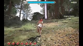Catch Me &lbrack; HENTAI game &rsqb; Ep&period;2 hunter OUTDOOR doggystyle SEX &excl;