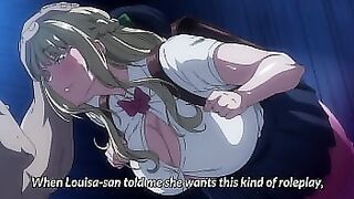Busty blonde hentai