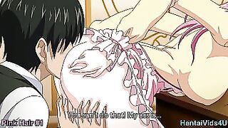 Pink Hair Hentai Video #1 - HentaiVids4U