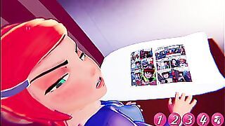 Ben & Gwen Sleepless Night &lbrack;3D Hentai&comma; 4K&comma; 60FPS&comma; Uncensored&rsqb;