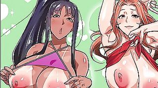 Beach Babes And The Sugar Daddy - Hot Exclusive Hentai