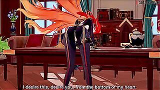 Mavuika having sex in Jean ́s office | 2 | Genshin Impact | Full & POV on Sheer & PTRN: Fantasyking3