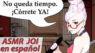 Exorcismo JOI Hentai. Masturbate para sacar el demonio. Dandadan voz española.