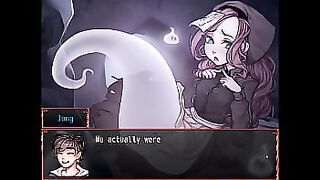 Harem In Another World &lbrack; Hentai Game &rsqb; Ep&period;16 GHOST SMALL TITS deserve BUKKAKE too &excl;
