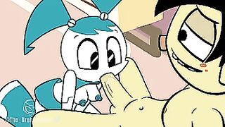 Teenage Robot Hentai Video Jenny x Sheldon
