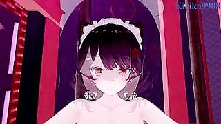 Inui Toko and Nui Sociere intense sex. - Nijisanji VTuber POV Hentai