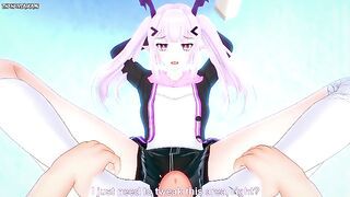 POV Hentai Footjob From Manticore from Arknights
