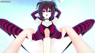 POV Hentai Footjob From Dark One from Crush Crush
