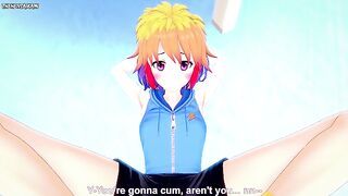 POV Hentai Footjob From Iro from Crush Crush