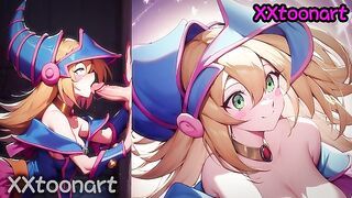 Fairy Tail from Yu-Gi-Oh - With super big breasts Play game with you