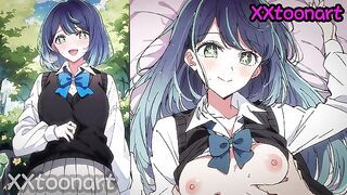 Akane Kurokawa - semen reaches the uterus!