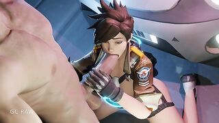 tracer blowjob on the street [Overwatch] [GCRaw]