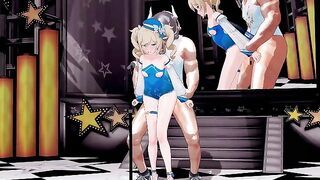 Barbara Hentai Idol Stage Hard Sex Squirting Genshin Impact MMD 3D All Colors Compilation Smixix