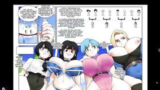 Chichi and Bulma organize a sex tournament to fuck all the Z warriors