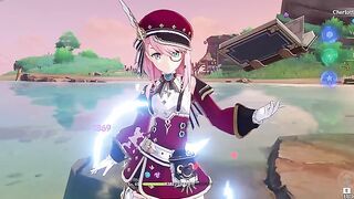 Charlotte ryona - Genshin Impact - English/ Japanese + ragdoll