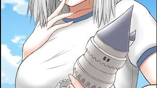Size Matters - Giantess Invasion Event Silver Haired Girl Ending