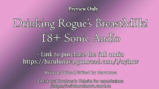 [F4M] Drinking Rogue's Breastmilk! (18+ Sonic Audio)
