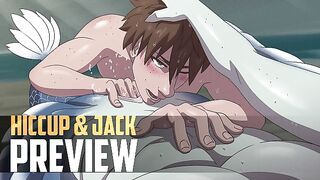 Submissive boyfriend explores your wet mermussy | Hiccup & Jack Frost ANIMATION (preview)
