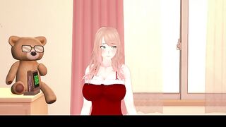 3D/Anime/Hentai: Hottie In Christmas Outfit Gets Fucked!