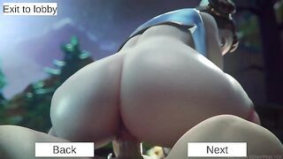 FH - Chun-Li Street Fighter Ass Fuck Sfm Compilation By LoveSkySan69