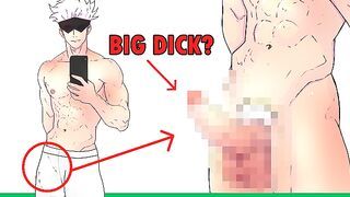 Gojo naked - Jujutsu Kaisen uncensored hentai