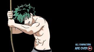Deku sin mascara - DESNUDO