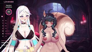 Squirrel vtuber gets dommed by a unicorn ft. PrismSplay