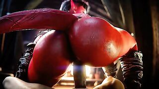 Fat Round Ass Karlach Rides Your Cock Like A True Cowgirl