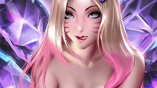The Ultimate K/DA Gangbang [League of Legends] (Ahri, Akali, Kai'sa, Evelynn) - Hentai JOI