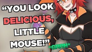 Wolfgirl Witch Turns You into a Mouse & Vores You!