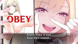Caught in Marin's and Kaguya's project Hentai Joi (Femdom/Humiliation Hard Feet)