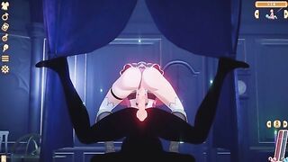 Fuck the girl with the big ass! Live play. [Be silent during important scenes.]