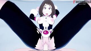Ochaco Uraraka Fucking in her room | Boku no hero | Hentai POV and Normal FULL VIDEO