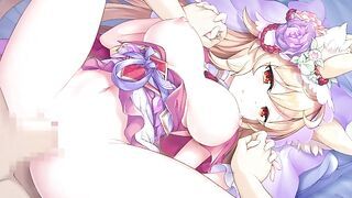 Anime Fox Girl Getting Hard Rough Fucked and CREAMPIE on Her Wedding Night In Her Wedding Dress