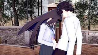 Fate Grand Order X Tsukihime Gudao and Akiha Tohno Hentai