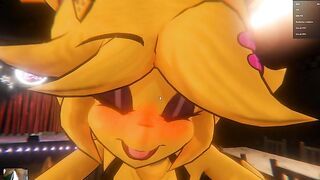 Fap night at frennis - Foxy is masturbating while a fuck chika!