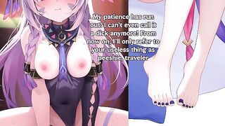 Your cuckie desires come true: worship Citlali's feet as another man enjoys her body (ntr, sph,feet)