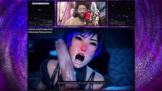 Tekken 8 Champion Reina Gets Her Throat And Pussy Filled With Pervy Coomer Cum