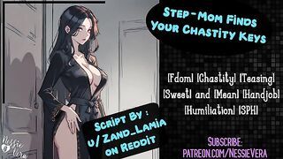Step-Mommy Finds Your Chastity Keys - Audio Roleplay