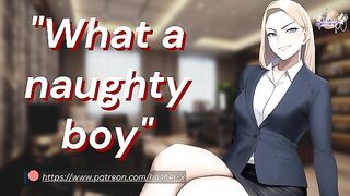 Dommy Boss Caught You Watching Porn And Makes A Deal With You