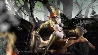 Malenia Rides on Top in the Forest Loop | Elden Ring Parody