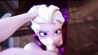Elsa and Big Dick react animation xhatihentai