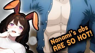 Bunny Vtuber watches Nanami x Mei Mei xxx