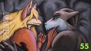 55 Speed Paint - Kinktober After sex time