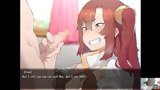 Used max volume - Getting masturbated by a femdom redhair girl