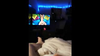 cuming to 3d hentai
