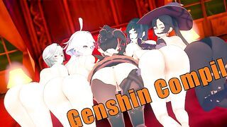 Genshin Impact Mega Sex Compilation Hentai Uncensored
