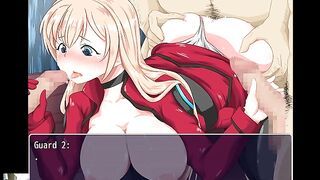 A sexy blonde becoming submissive
