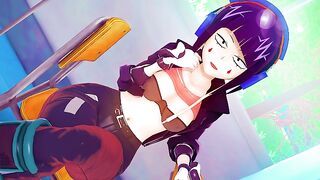 Fucking Kyoka Jiro from My Hero Academia Until Creampie - Anime Hentai